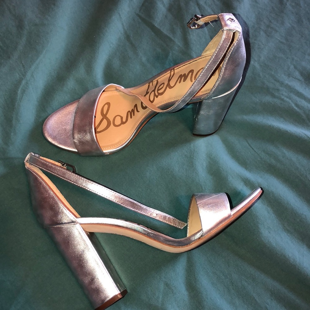 Sam Eldeman Chunk Heels - image 1